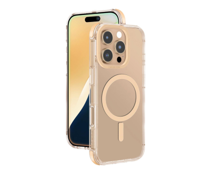 Etui do telefonów AmazingThing Omni Mag Case iPhone 16 Pro różowe złoto